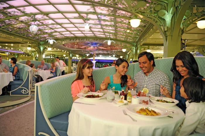 Disney Cruise Line Disney Dream Interior Enchanted Garden Restaurant 1.jpg